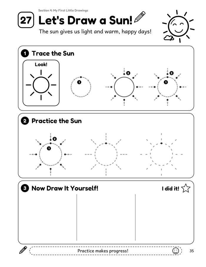 Lesson 27: Let's Draw a Sun!